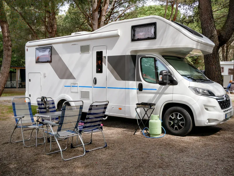 RV furnace repair at a Fruita campsite